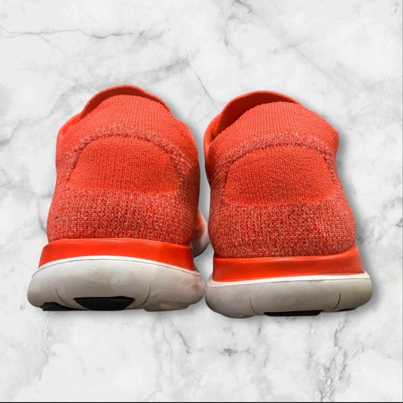 Nike Free 4.0 Flyknit Pink Shoes Sneakers Running Womens Size 9.5 - Picture 5 of 9